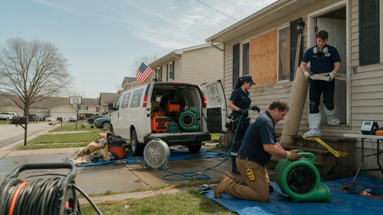 Water Damage Restoration in Saint Paris, OH near me